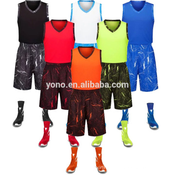оптовая пользовательских дешевые баскетбол униформа Китай